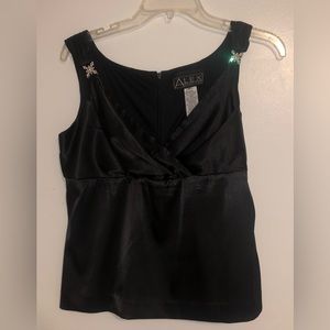 Vintage Alex Evenings cocktail shirt size medium